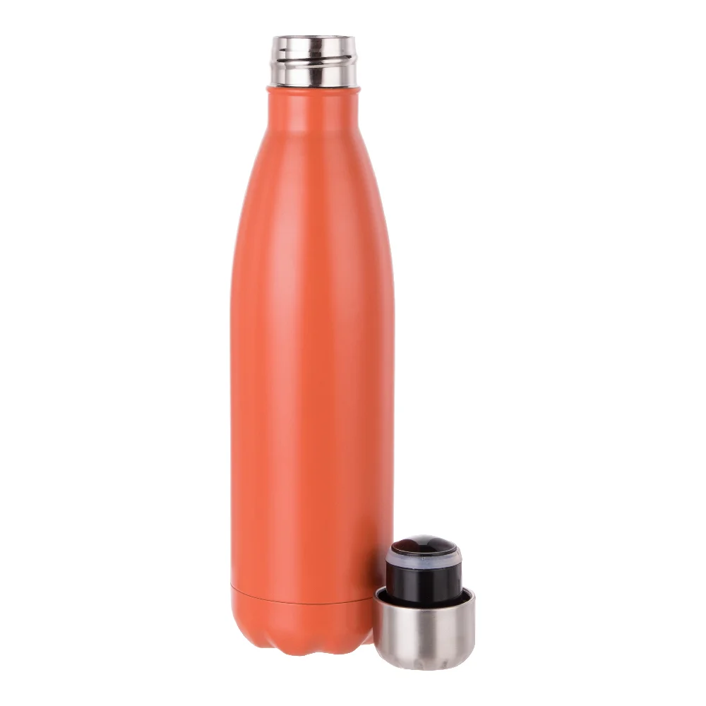 500ml Sublimation Bowling Water Bottle (Matt Orange) thumbnail 5
