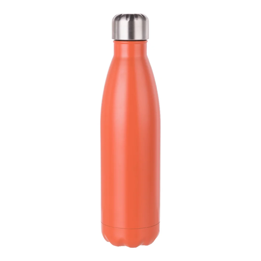 500ml Sublimation Bowling Water Bottle (Matt Orange) thumbnail 1