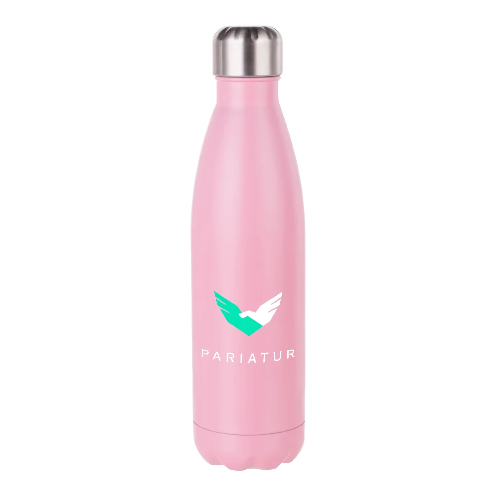 500ml Sublimation Bowling Water Bottle (Matt Pink) thumbnail 3