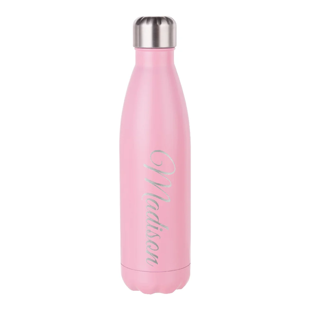 500ml Sublimation Bowling Water Bottle (Matt Pink) thumbnail 4