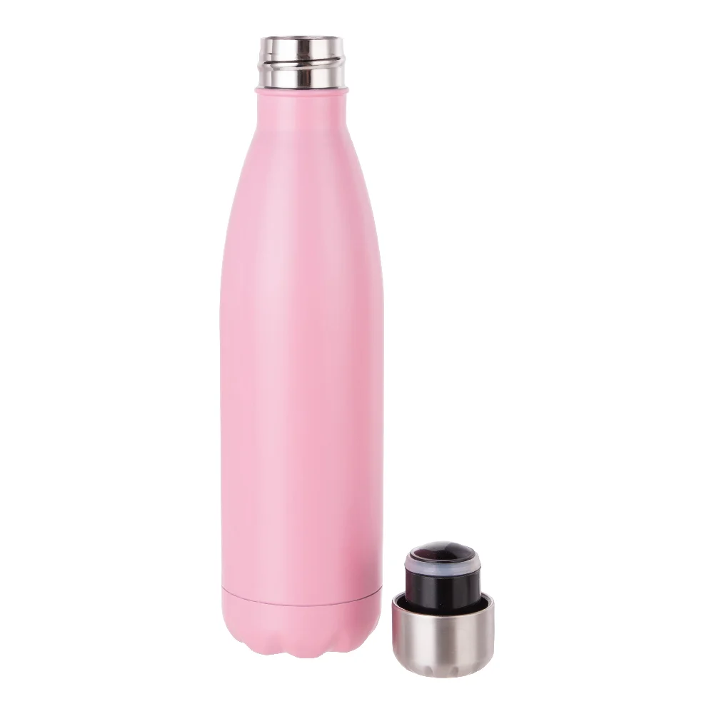 500ml Sublimation Bowling Water Bottle (Matt Pink) thumbnail 5