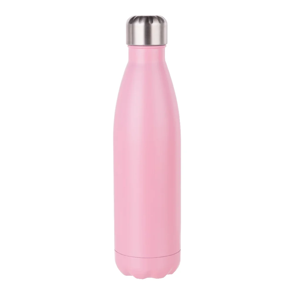 500ml Sublimation Bowling Water Bottle (Matt Pink) thumbnail 1