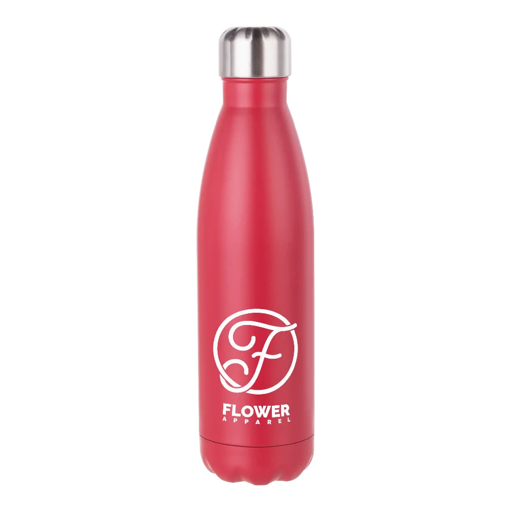 500ml Sublimation Bowling Water Bottle (Matt Red) thumbnail 3