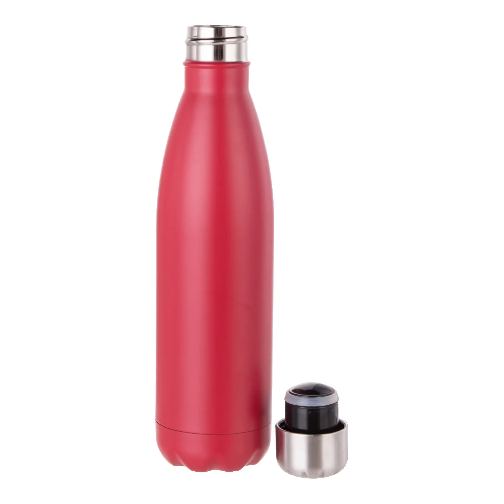500ml Sublimation Bowling Water Bottle (Matt Red) thumbnail 5