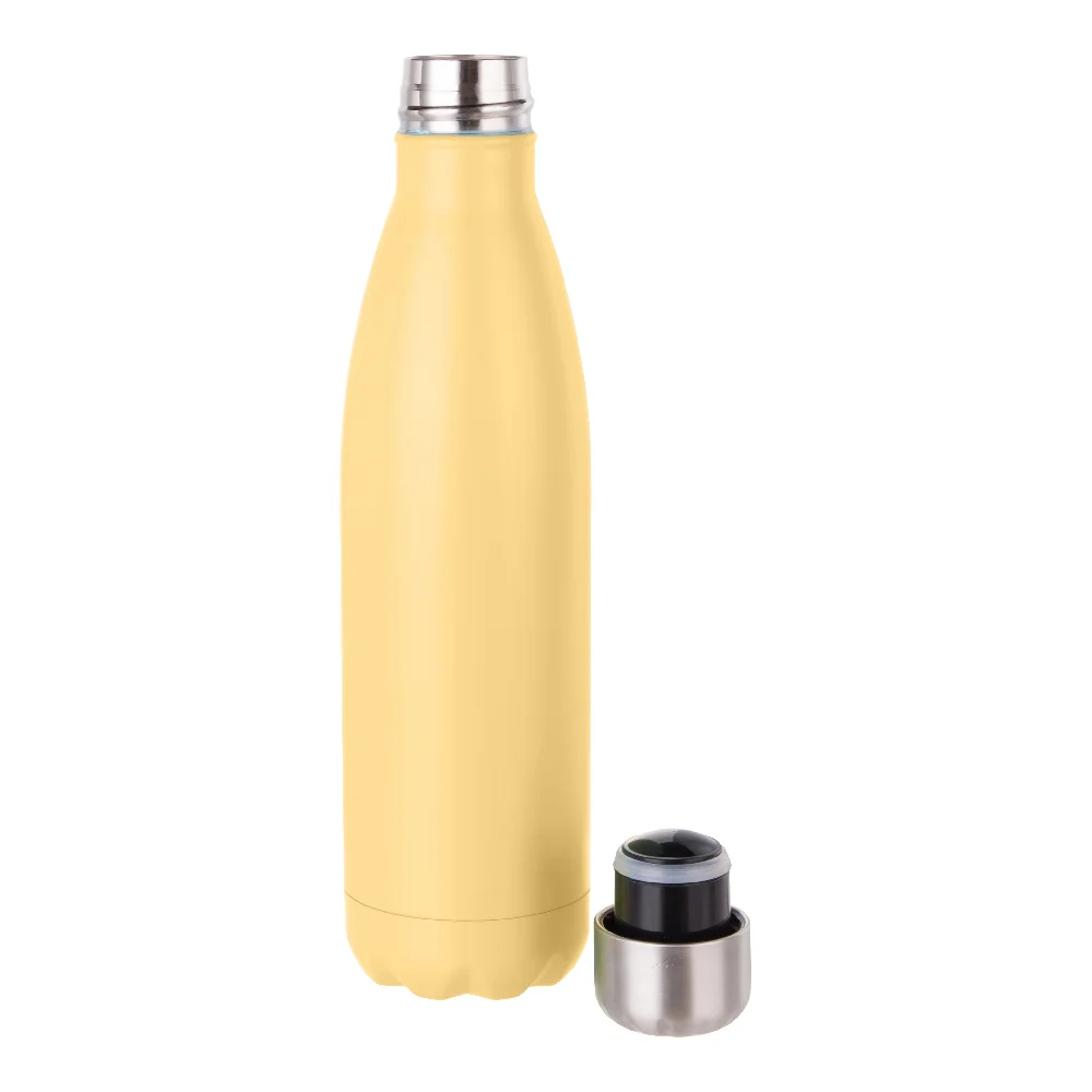 500ml Sublimation Bowling Water Bottle (Matt Yellow) thumbnail 5