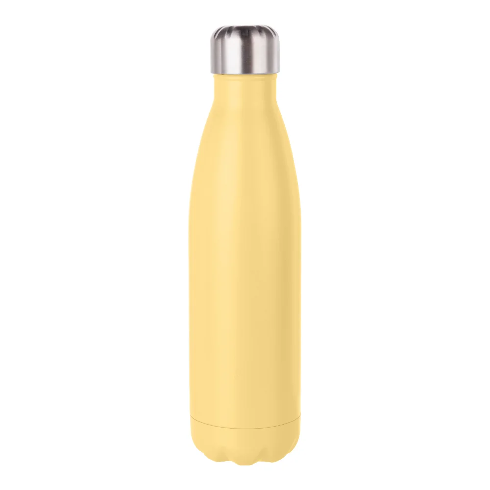 500ml Sublimation Bowling Water Bottle (Matt Yellow) thumbnail 1
