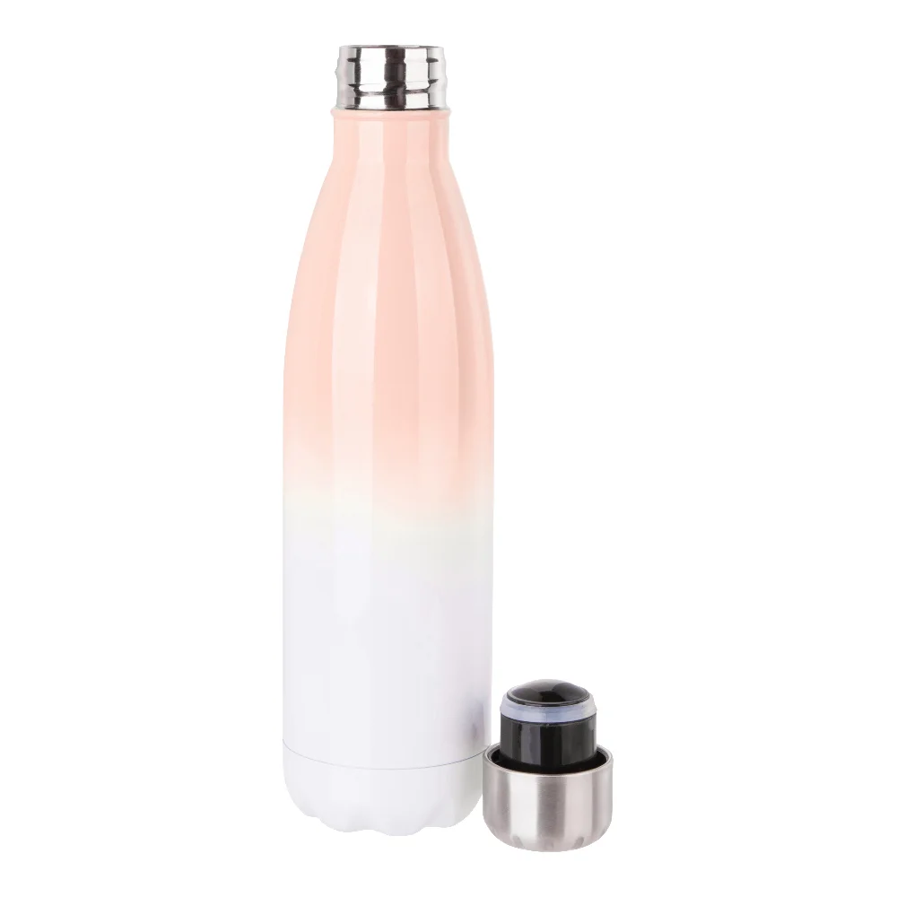 17oz Sublimation Bowling Bottle (Ombre, Orange+White) thumbnail 5