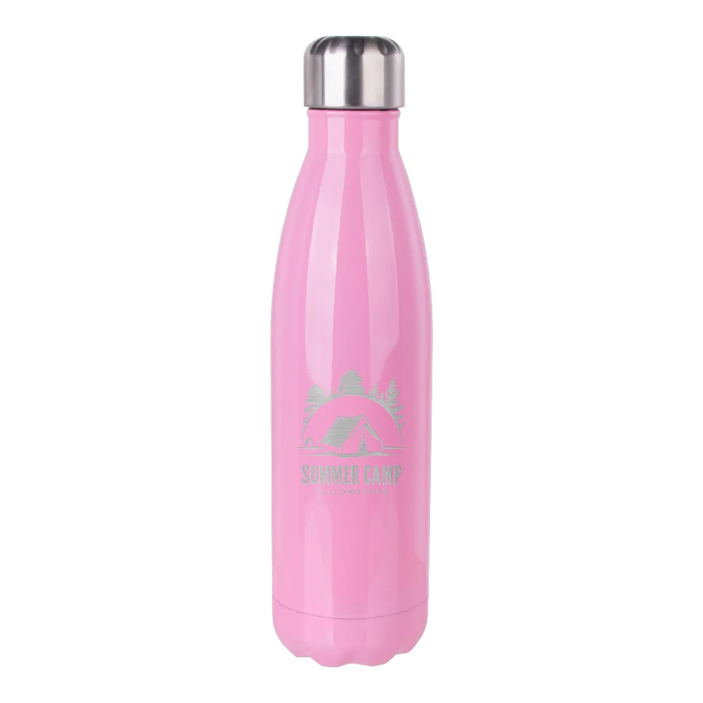 17oz 500ml Sublimation Bowling Bottle (Glossy,Pink) thumbnail 4