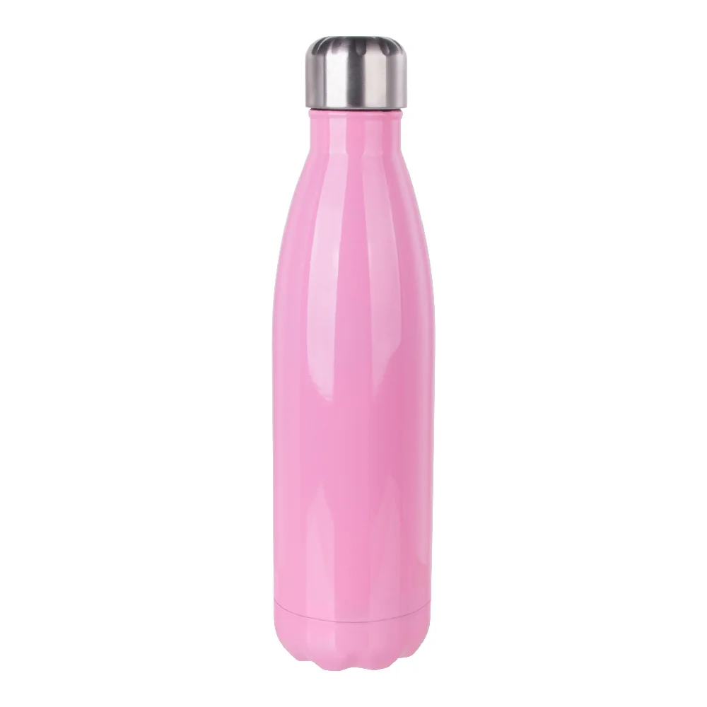 17oz 500ml Sublimation Bowling Bottle (Glossy,Pink) thumbnail 1