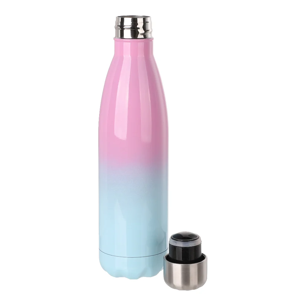 17oz Sublimation Bowling Bottle (Ombre, Pink+Blue) thumbnail 5