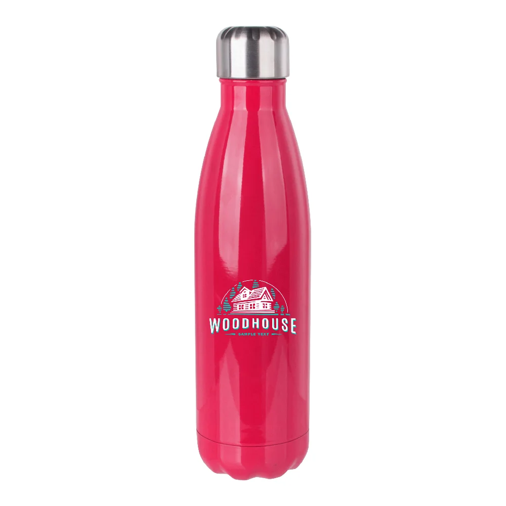 17oz 500ml Sublimation Bowling Bottle (Glossy,Red) thumbnail 3