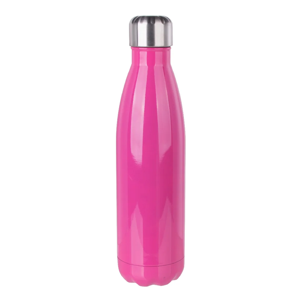 17oz 500ml Sublimation Bowling Bottle (Glossy,Rose Red) thumbnail 1
