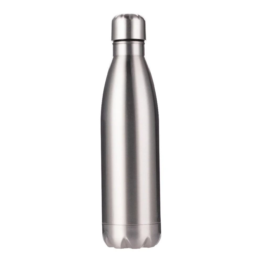 17oz 500ml Sublimation Bowling Bottle (Glossy,Silver) thumbnail 1