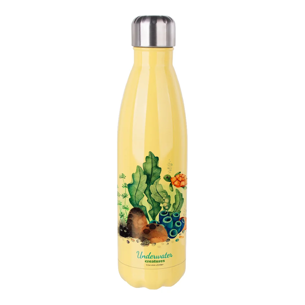 17oz 500ml Sublimation Bowling Bottle (Glossy,Yellow) thumbnail 2