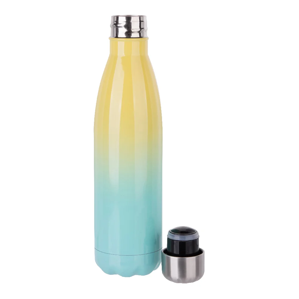 17oz Sublimation Bowling Bottle (Ombre, Yellow+Green) thumbnail 5