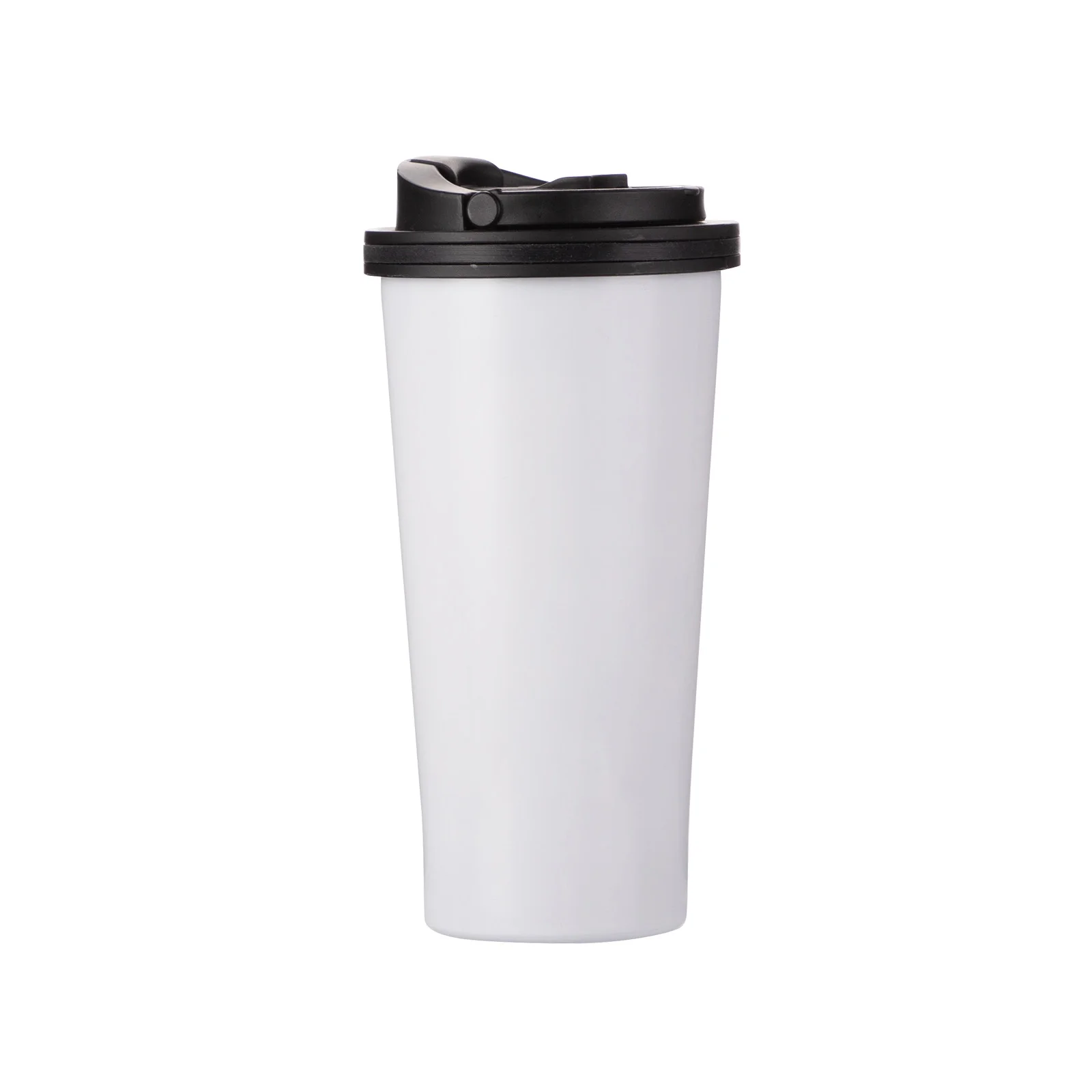 16oz 480ml Stainless Steel Tumbler with Portable Lid (Glossy White)
