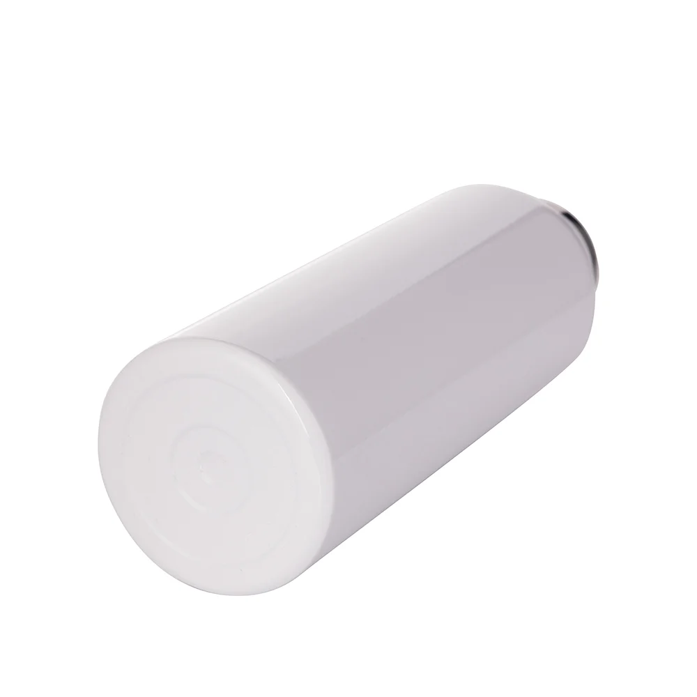 12oz/350ml Portable Bamboo Lid Stainless Steel Bottle(White) thumbnail 4