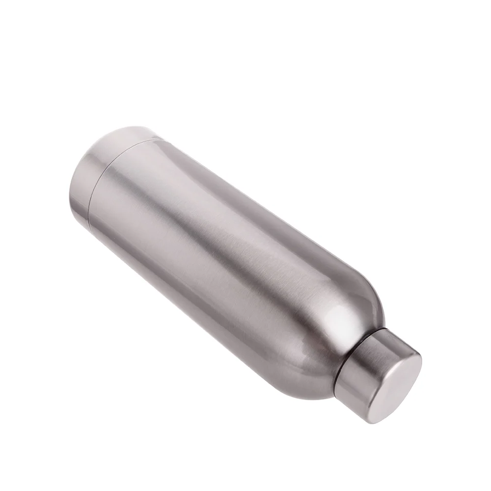 25OZ 750ml Single Wall Stainless Steel Sport Bottle(Silver) thumbnail 5