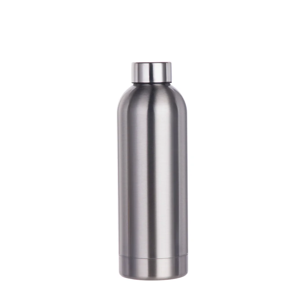 25OZ 750ml Single Wall Stainless Steel Sport Bottle(Silver) - image 1