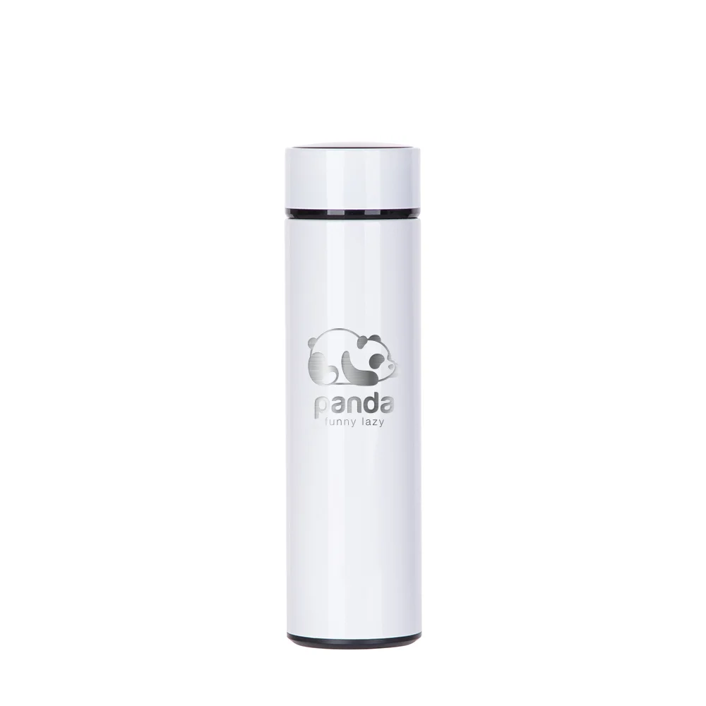 16OZ 450ml Smart Stainless Steel Flask with Temperature Display (White) thumbnail 4