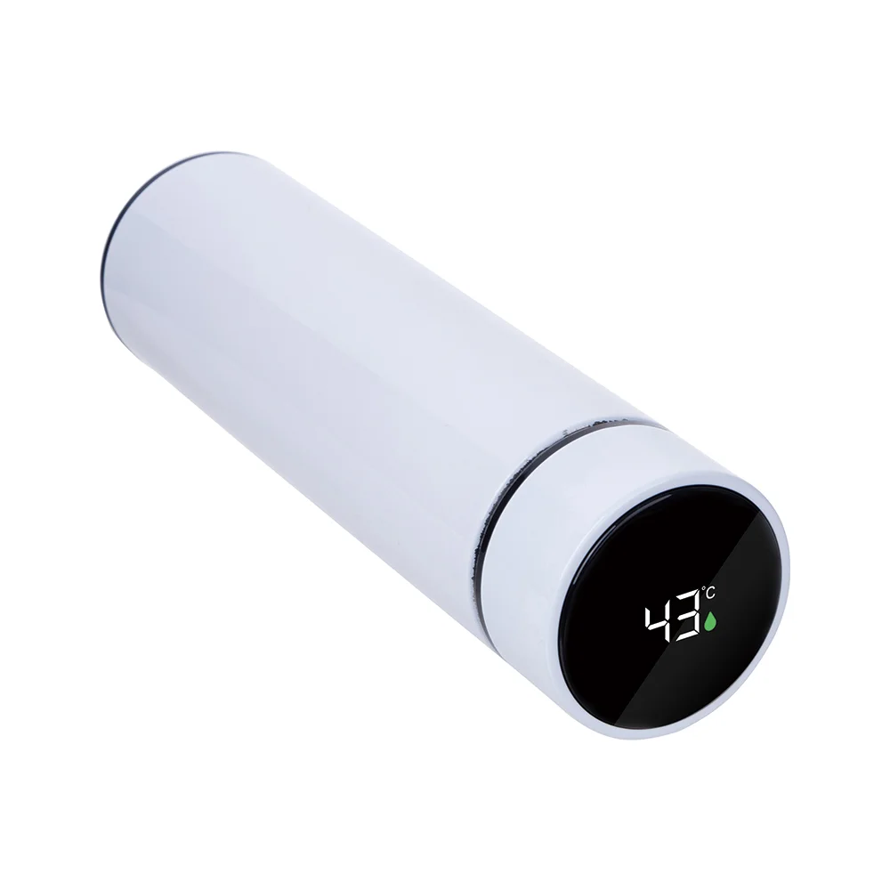 16OZ 450ml Smart Stainless Steel Flask with Temperature Display (White) thumbnail 7