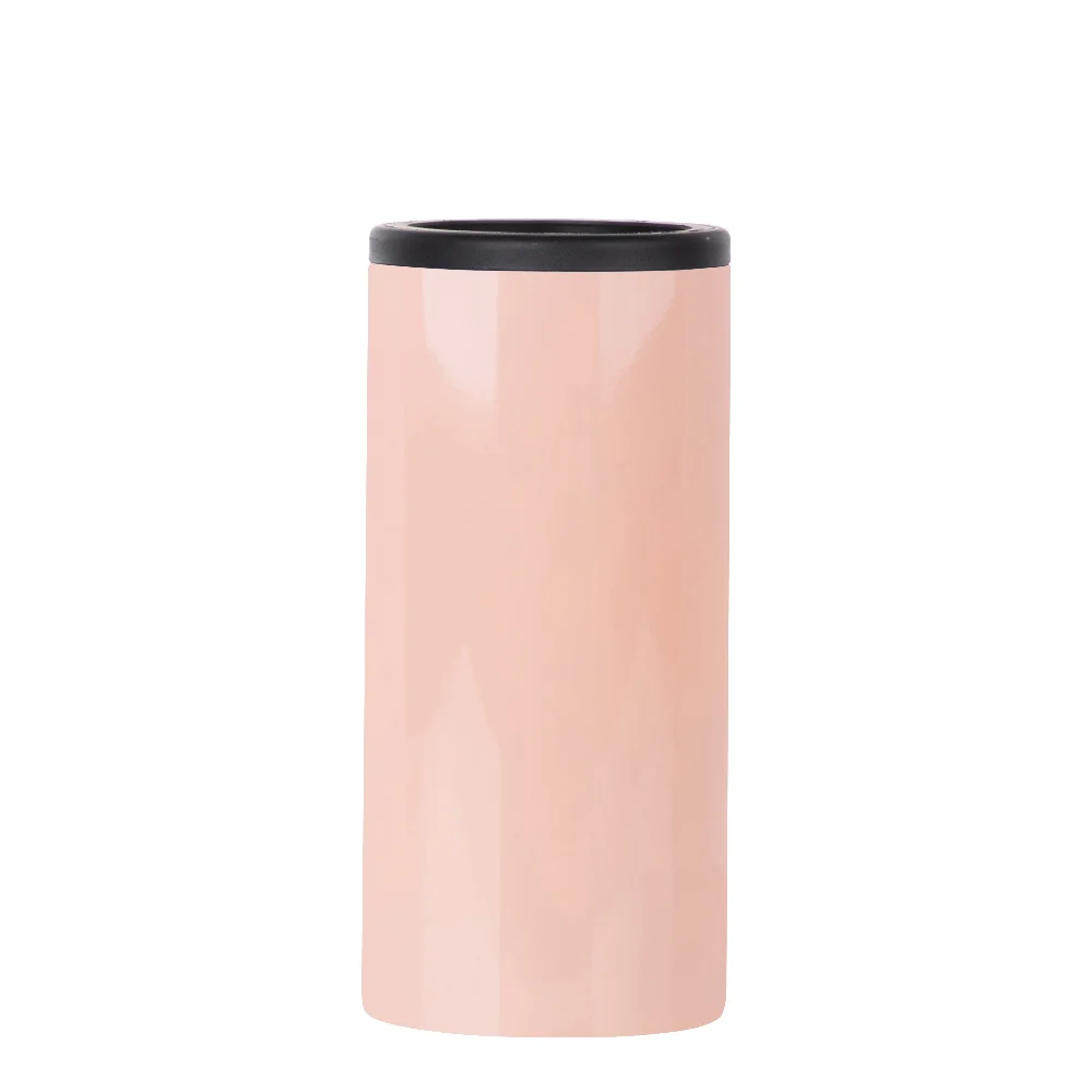 12oz 360ml Sublimation Stainless Steel Slim Can Cooler(Glossy Orange) thumbnail 3