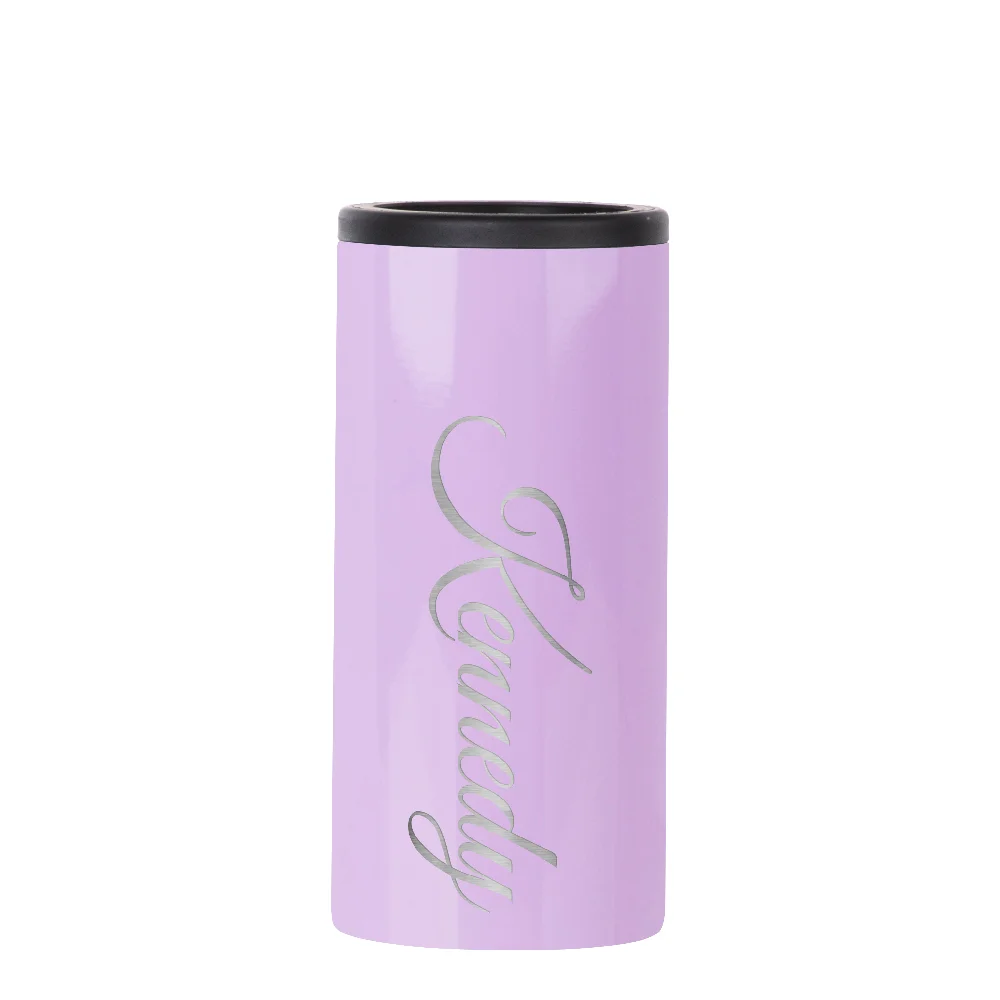 12oz 360ml Sublimation Stainless Steel Slim Can Cooler(Glossy Purple) thumbnail 5