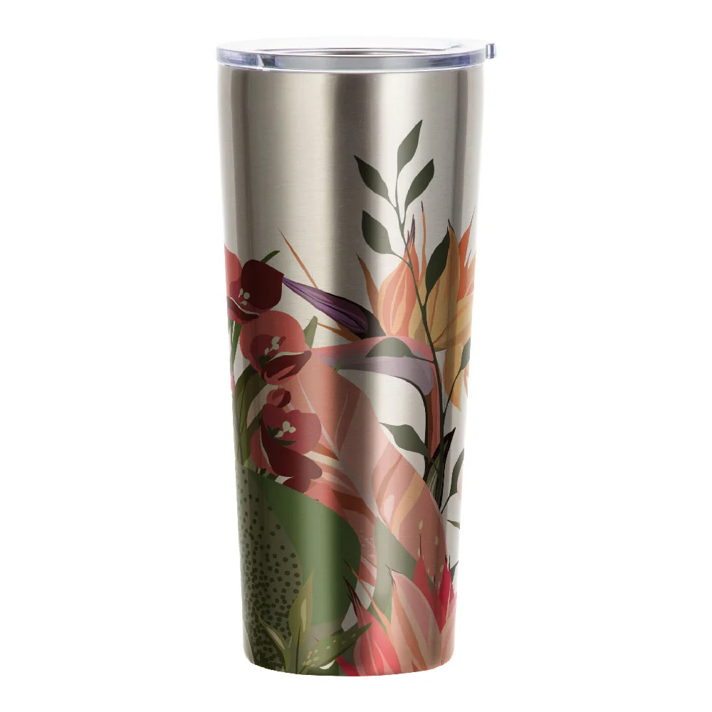 22oz/650ml Sublimation Stainless Steel Tumbler (Silver) thumbnail 2