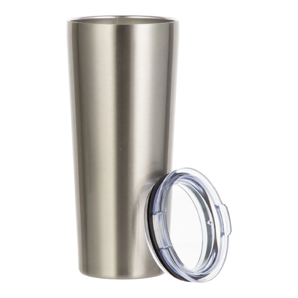 22oz/650ml Sublimation Stainless Steel Tumbler (Silver) thumbnail 4