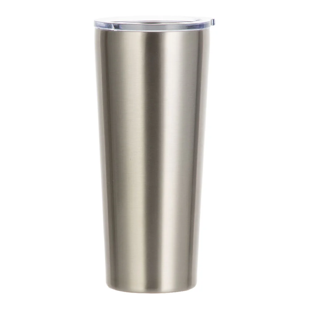 22oz/650ml Sublimation Stainless Steel Tumbler (Silver) thumbnail 1