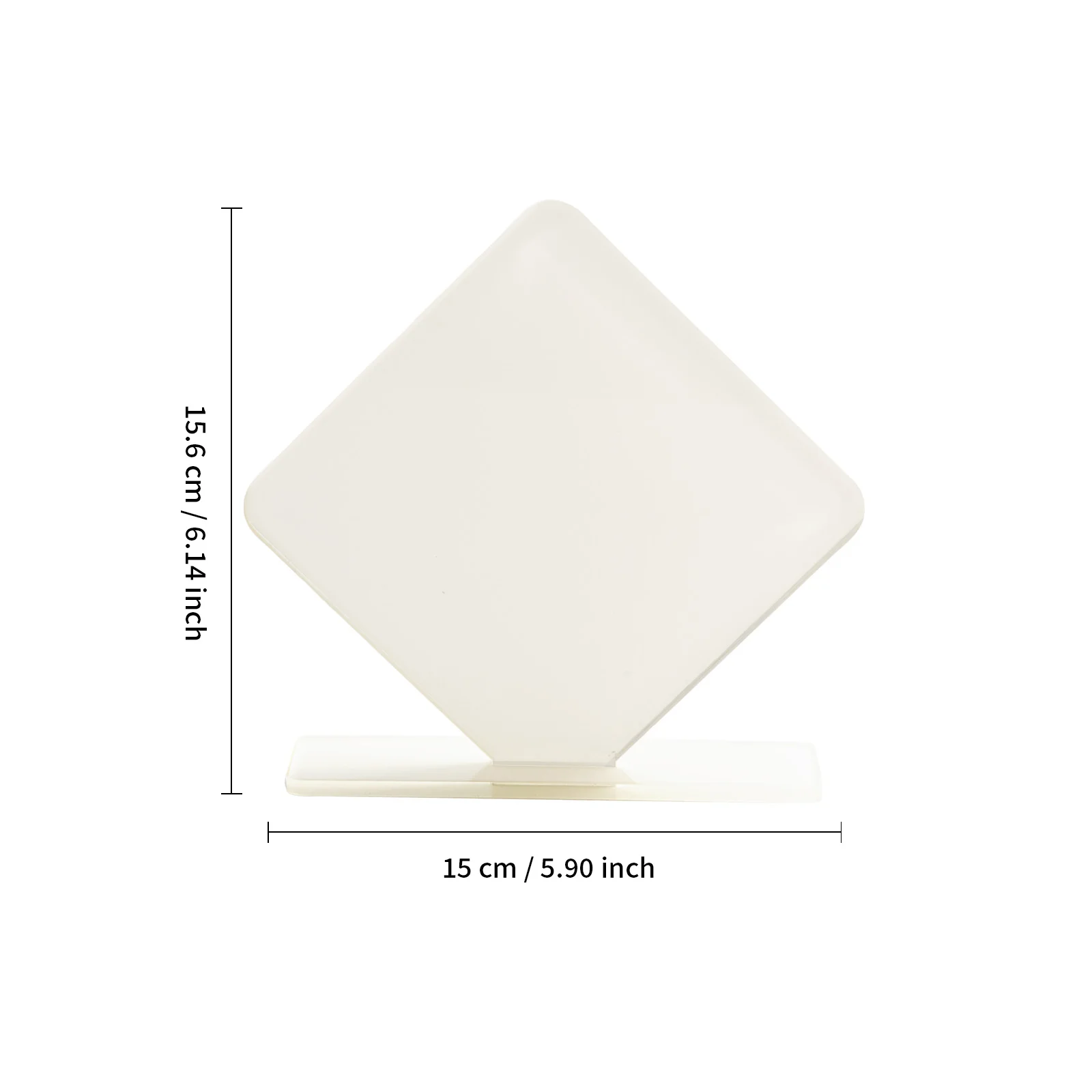 Sublimation Acrylic Photo Frame Custom Table Signs (Square,15*15.6*0.4cm) thumbnail 3