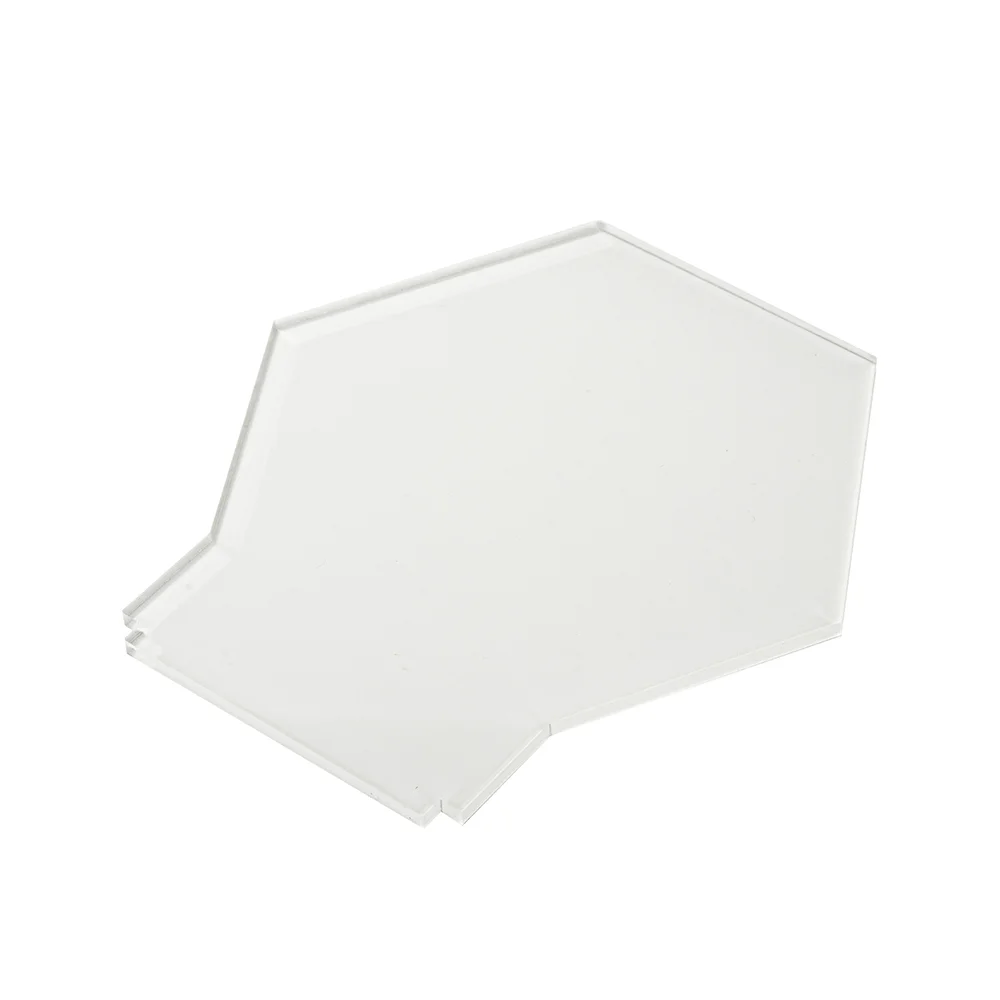 Sublimation LED Acrylic Photo Frames Night Lights Blanks (Hexagon, 14x15x0.4cm) thumbnail 3