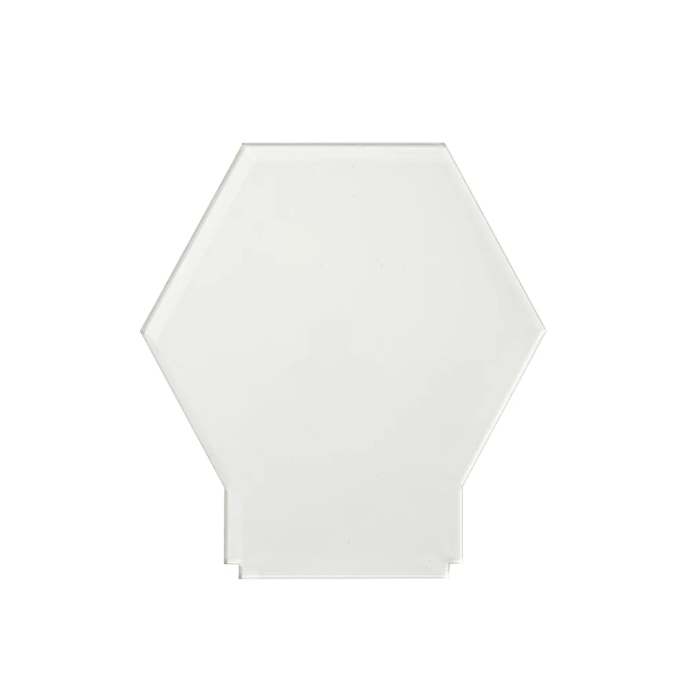 Sublimation LED Acrylic Photo Frames Night Lights Blanks (Hexagon, 14x15x0.4cm) thumbnail 4