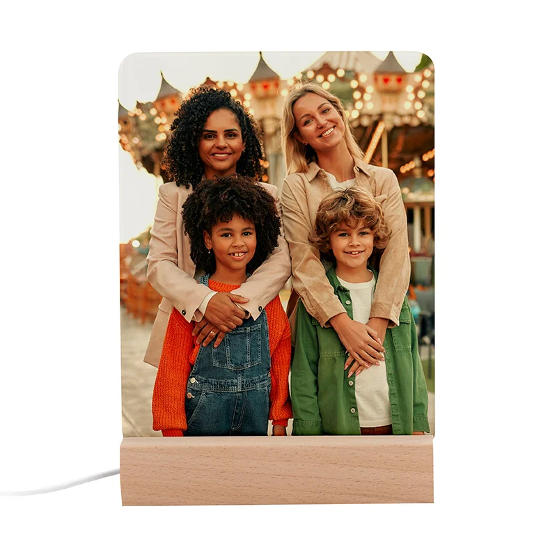 Sublimation LED Acrylic Photo Frames Night Lights Blanks 6x8 inch thumbnail 7