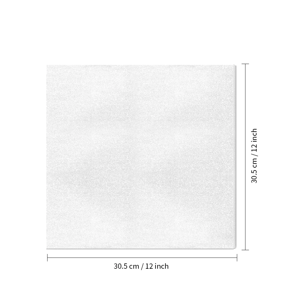 Sublimation Glitter Acrylic Blank Sheet White 12x12 inch/30.5x30.5x0.4cm thumbnail 3