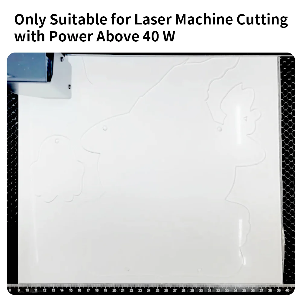 Sublimation Acrylic Blank Sheet White 12x12 inch /30.5x30.5x0.2cm thumbnail 8