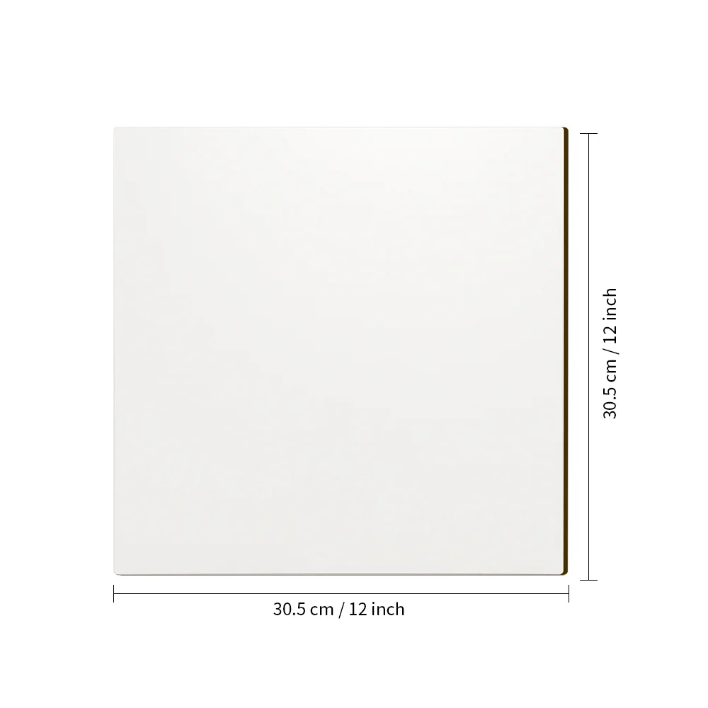 Sublimation Hardboard Blank Sheet White 12x12 inch /30.5x30.5x0.3cm thumbnail 3