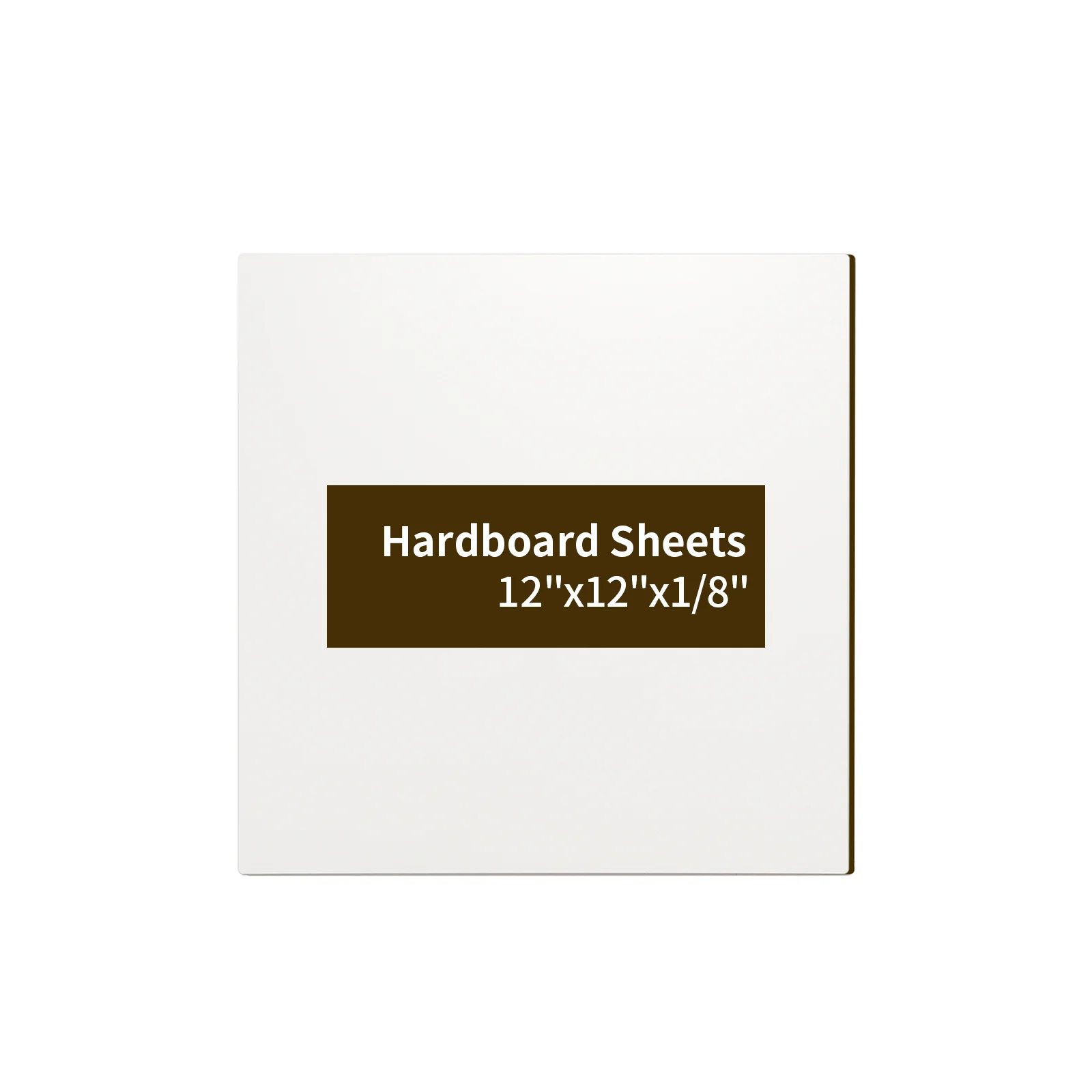 Sublimation Hardboard Blank Sheet White 12x12 inch /30.5x30.5x0.3cm