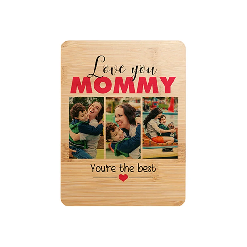 Sublimation Bamboo Cutting Board without holes (15*20*1.1cm 5.9"*7.87") thumbnail 2