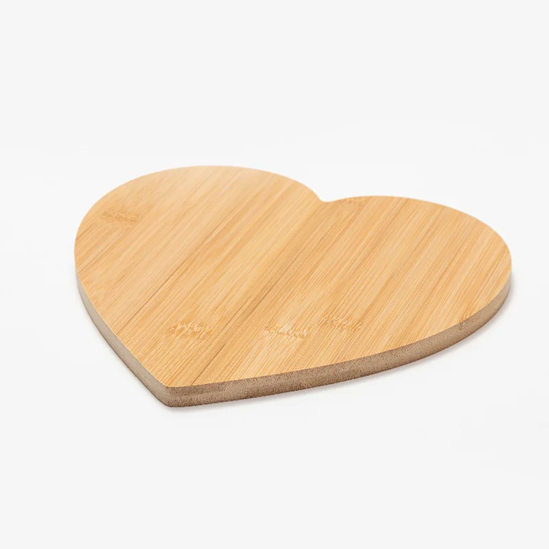Sublimation Heart Shape Bamboo Cutting Board(25*23.5*1.2cm/9.84"*9.25") thumbnail 3