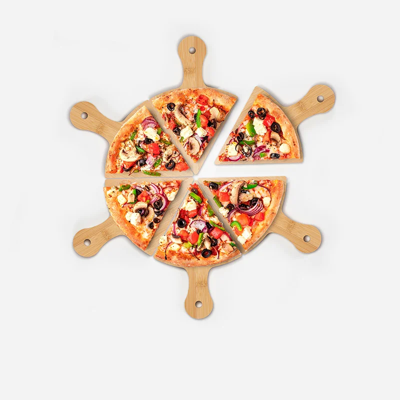 Sublimation Bamboo Pizza Board (12.5*19.5*1.2cm/4.92"*7.68") thumbnail 5