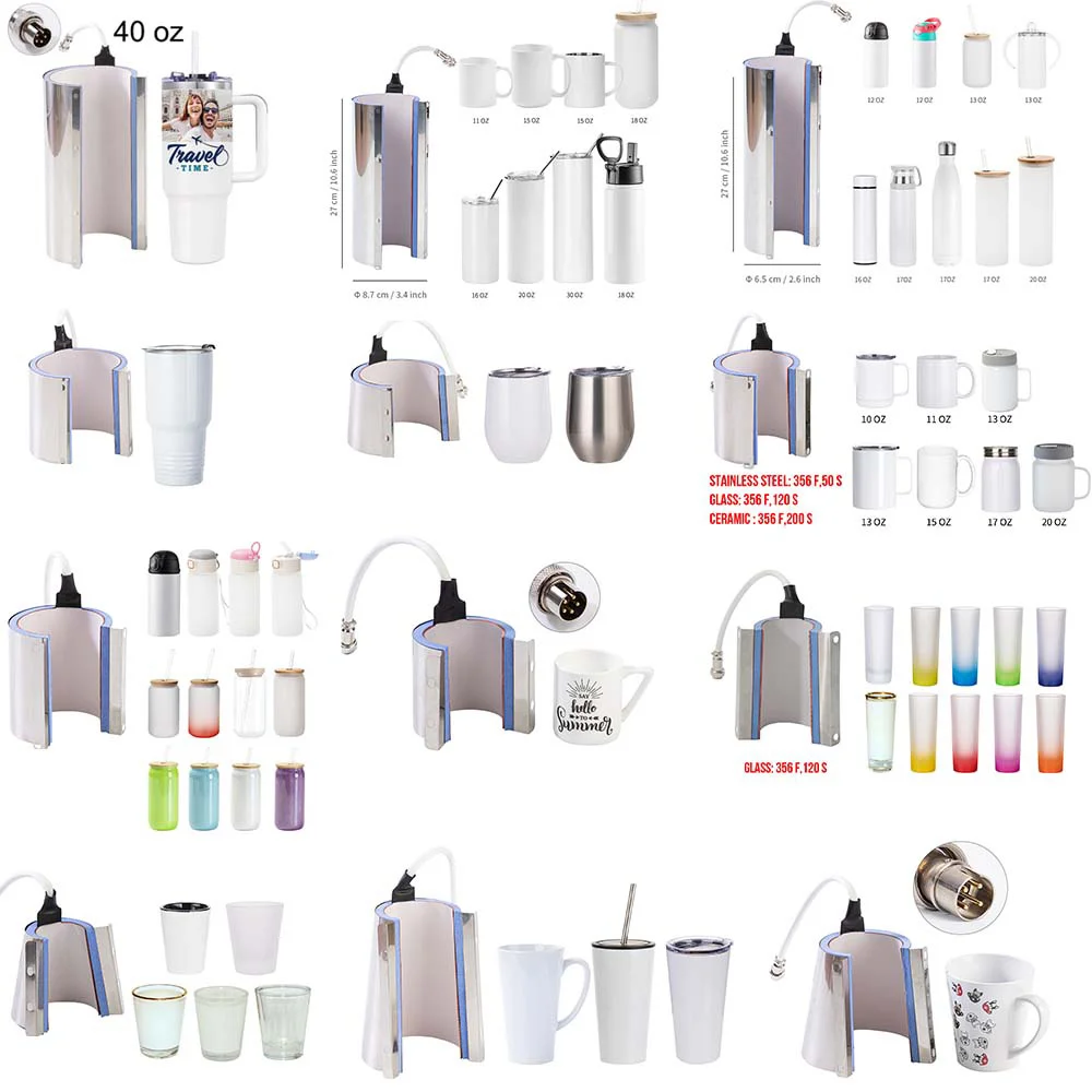 Mug Attachments for V3 Tumbler Press thumbnail 3