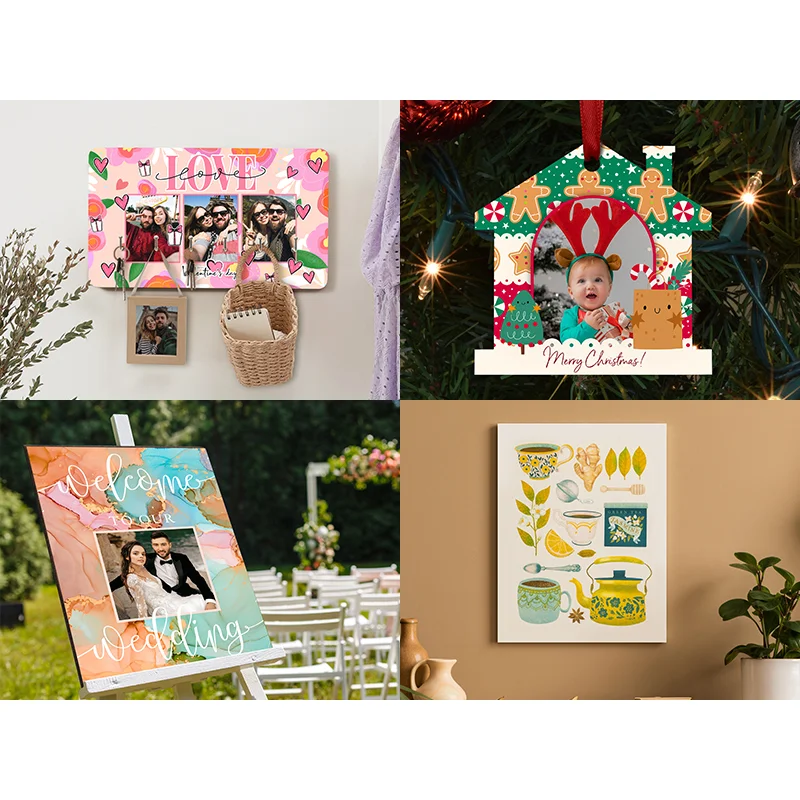 Sublimation Plywood Blank Sheets White 11.8x11.8 inch /30x30x0.5cm thumbnail 8