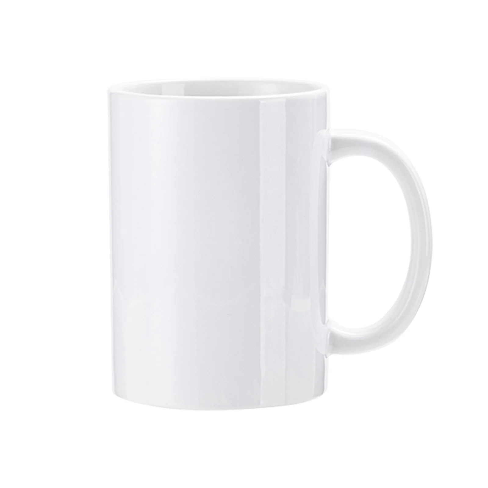 15oz White Sublimation Mug - Flat Bottom thumbnail 1