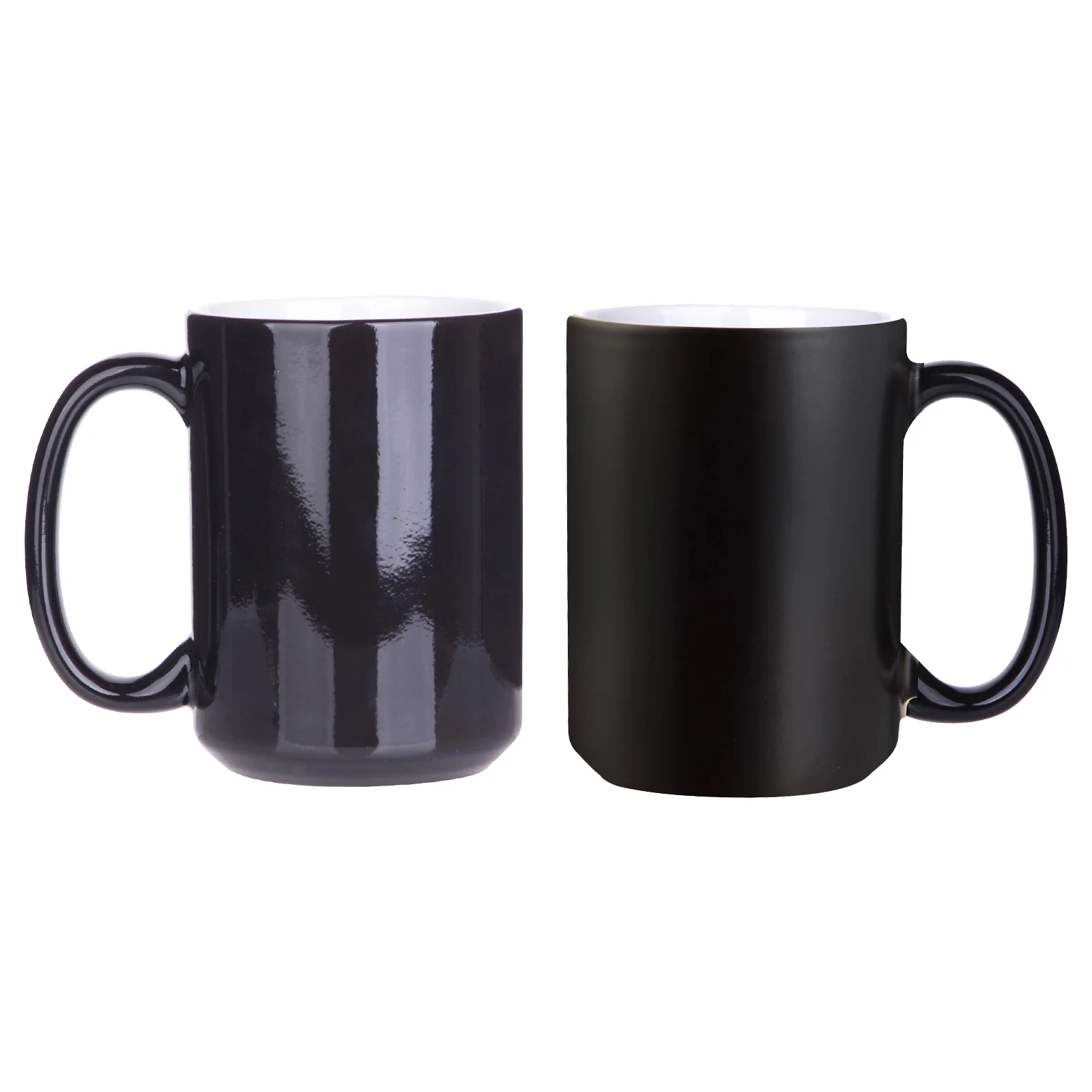 15oz Sublimation Color Changing Mug (Glossy Black) thumbnail 5