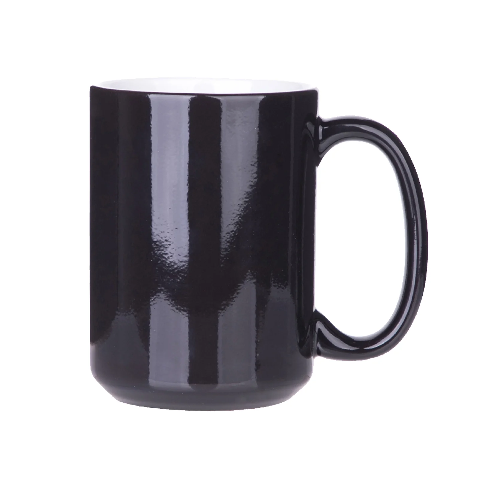 15oz Sublimation Color Changing Mug (Glossy Black) thumbnail 1