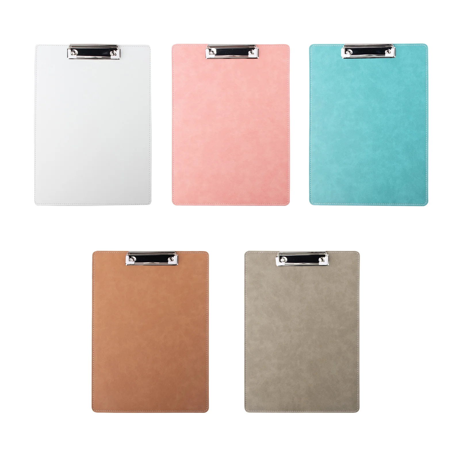 Sublimation Clipboard PU Leather with
Metal Clip (Mix Color, A4 size) thumbnail 1