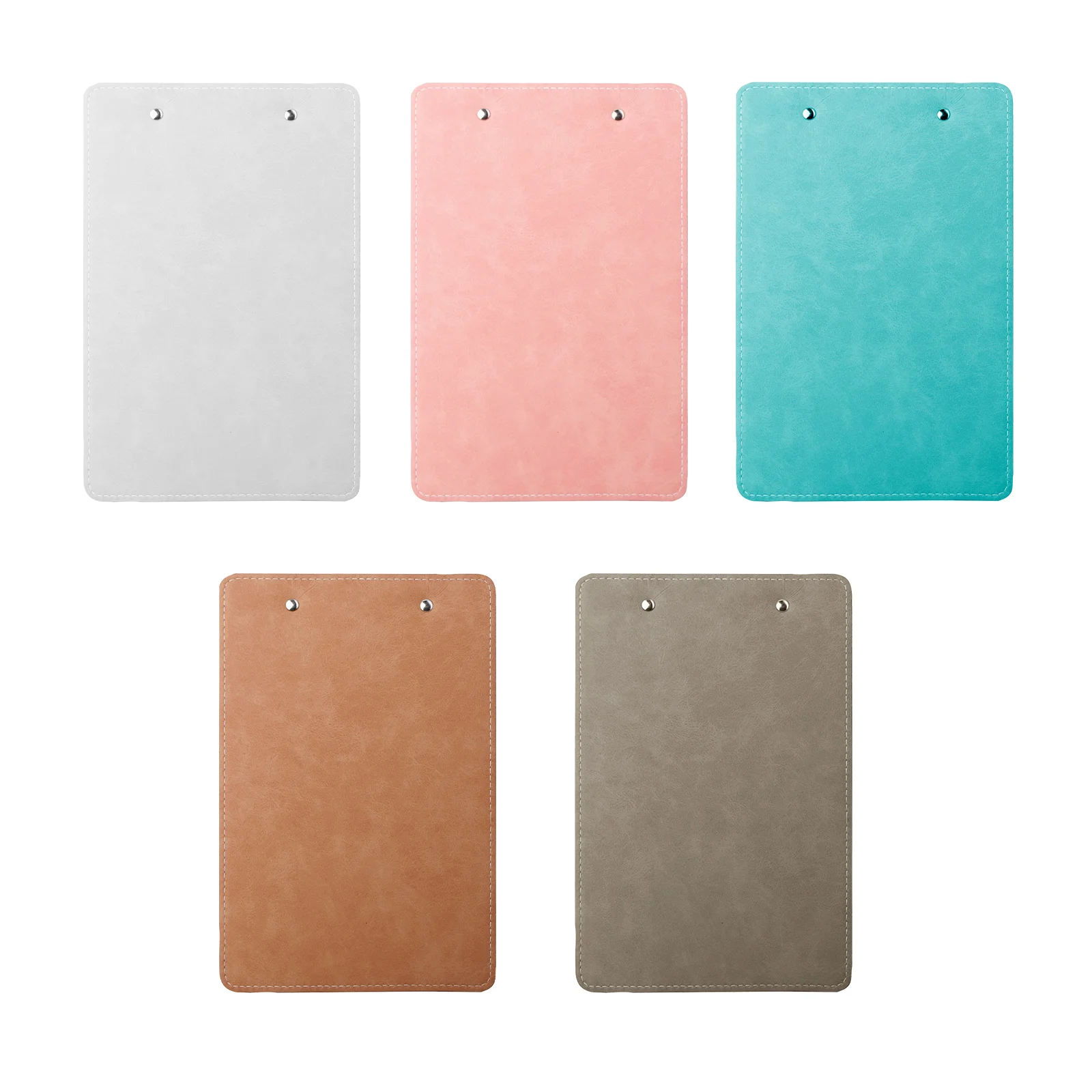 Sublimation Clipboard PU Leather with
Metal Clip (Mix Color, A5 size) thumbnail 3