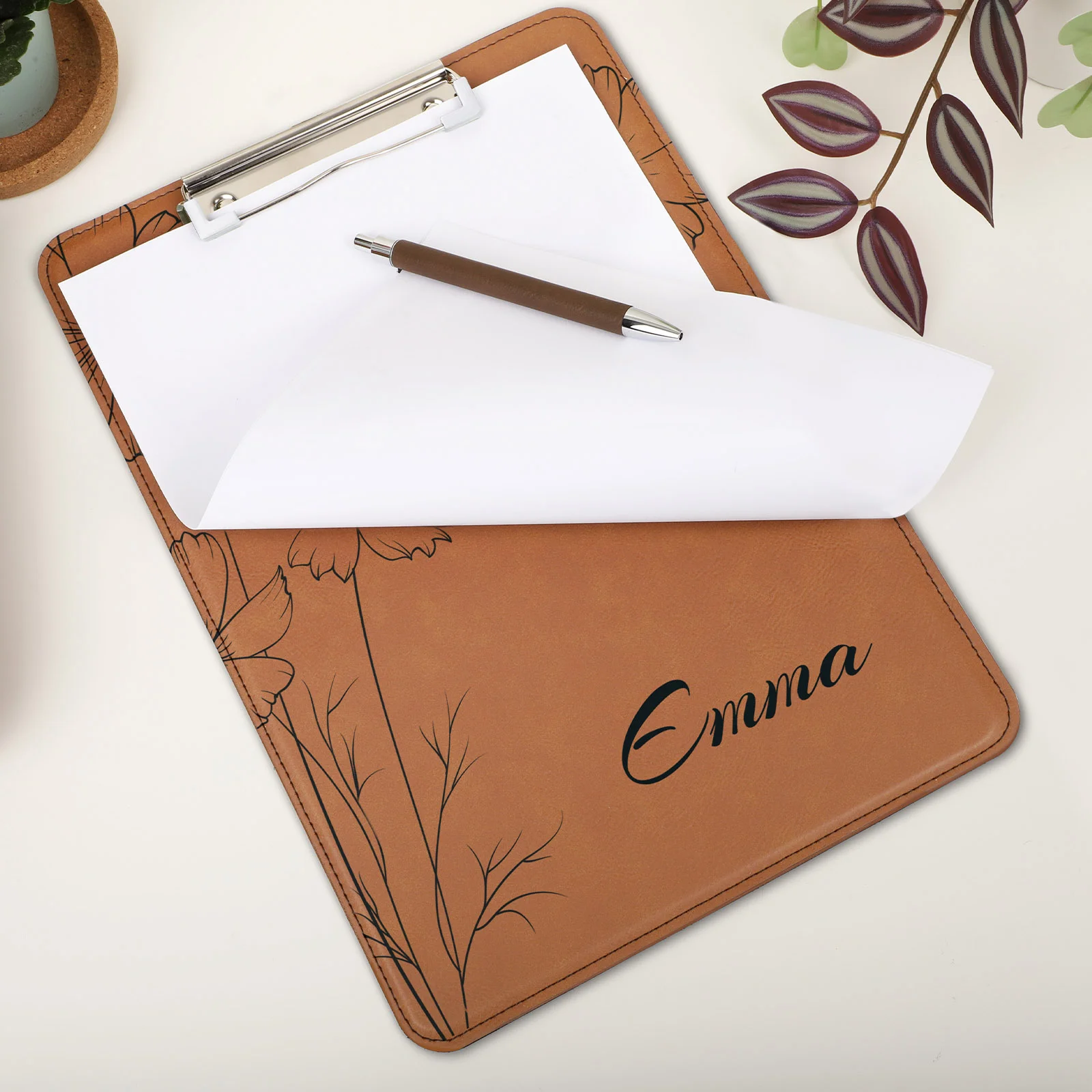 Sublimation Clipboard PU Leather with
Metal Clip (Mix Color, A5 size) thumbnail 4