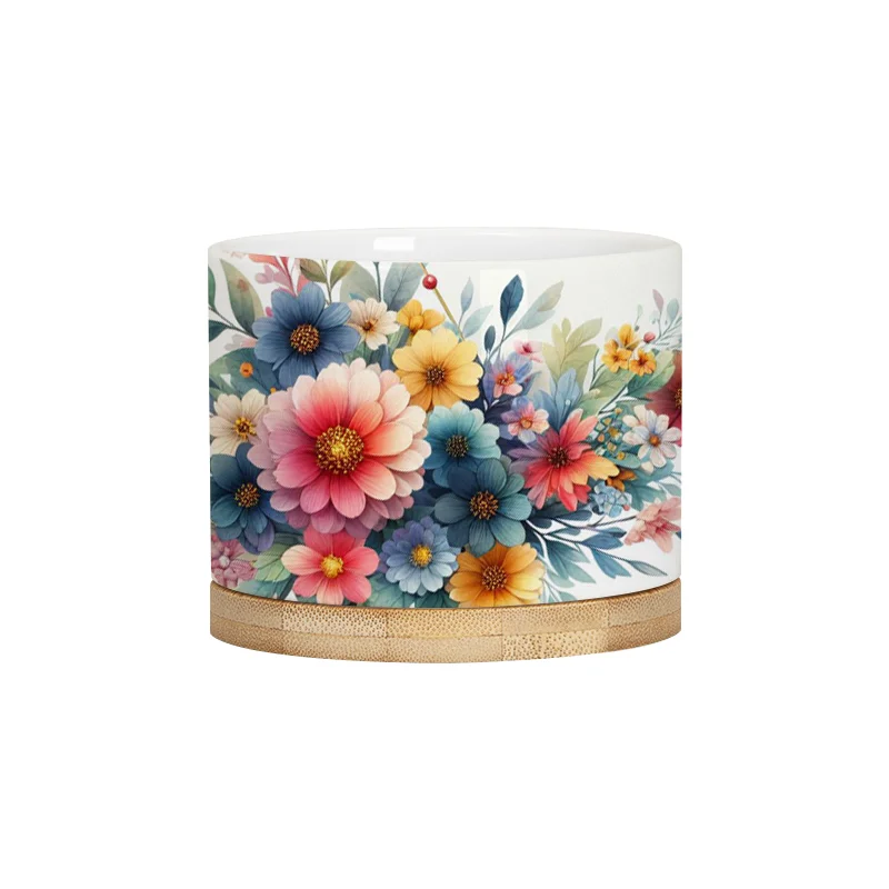 Sublimation Ceramic Garden Planter Pot thumbnail 2